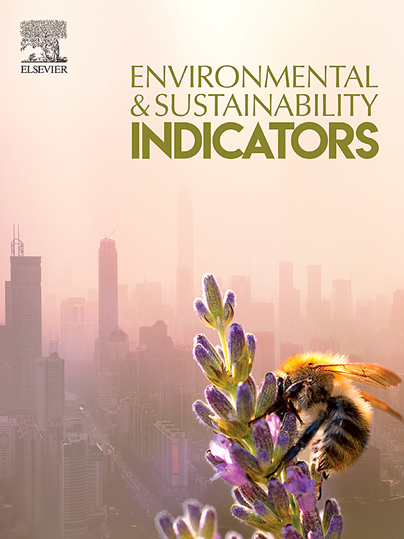 Go to journal home page - Environmental and Sustainability Indicators